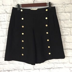 Elevenses by Anthropologie Black Shorts Size 6